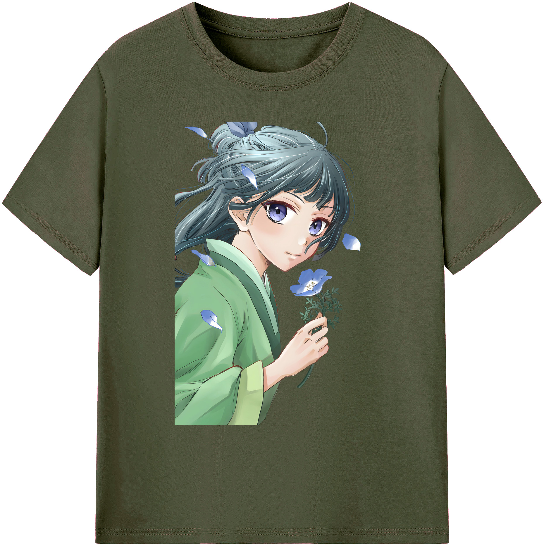 （画像用） 薬屋のひとりごと The Apothecary Diaries 綿100％ メンズ半袖Tシャツ｜肌触りやわらか＆通気性